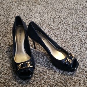 Antonio Melani Peep Toe Textured Pumps Size 8.5